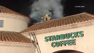 Commercial Structure Fire at Starbucks / Costa Mesa  7.5.18