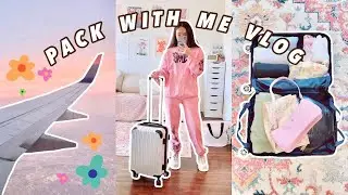 PACK WITH ME FOR VACATION 2021 | VLOG (how I organize my luggage and carry on bag)