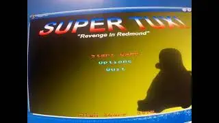 Super Tux! Revenge in Redmond (0.0.5) (2003) - Retro Gameplay (XMAS SPECIAL)