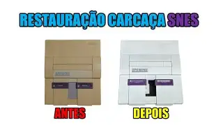 COMO ACABAR COM AMARELADO DA CARCA&Ccedil;A SUPER NINTENDO DEFINITIVAMENTE
