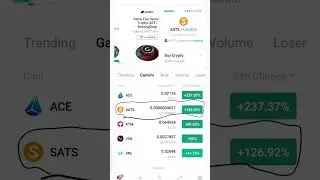 SATS Ordinals #SATS #Ordinals #cryptocurrency #crypto #BTC #kucoin