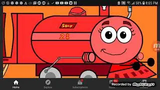 Big Red Train Logo