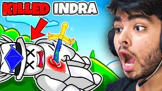 I Killed RIP INDRA in Blox Fruits Roblox