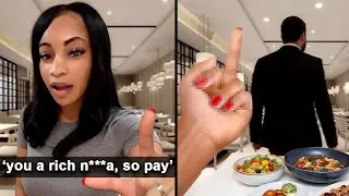 Gold Digger Ordered 6 Meals On First Date But High Value Man REFUSES To Pay And WALKS OUT&hellip;