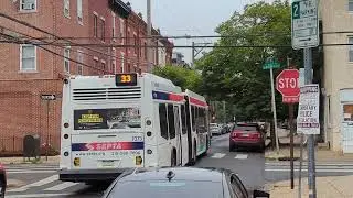 SEPTA 2014 Novabus LFS-A HEV #7373 on Route 33