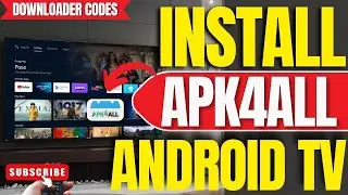 ✅How To Install Apk4all on ANY Android TV, TV Box or Google TV (Downloader Code 2025)