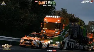 🔴LIVE🔴@gamervindz 🚛 INDIAN GROUP 🚛🚛 EURO TRUCK SIMULATOR 2🚛