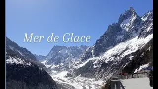 Mer de Glace | Мер-де-Глас - крупнейший ледник Франции | Ледяная пещера | Железная дорога Монтенвер|