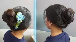 How to make simple joora in an easy way || Everyday hairstyle || Bun hairstyle