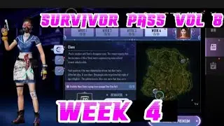 SURVIVOR PASS VOL 8 WEEK 4 STORY MISSIONS OF NEW STATE MOBILE BY DANBO