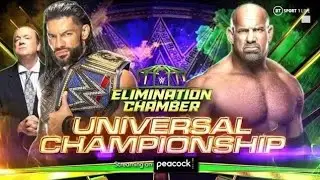 WWE Elimination Chamber 2022 Official Match Card