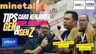 Di Indo BuildTech bicara Tips & Cara kerja generasi senior dan junior I bersama HDII jabar & Uzin