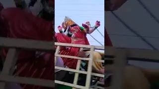 Unfortunately 😱 Durga Mata Idol Breaked At Transporting😭#durgapuja #trending #matarani #shorts