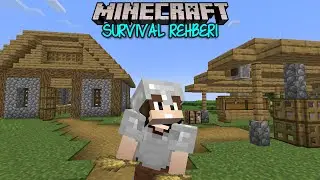 MADEN OCAĞI ve HAYVAN AHIRI !! / Minecraft Survival Rehberi B2