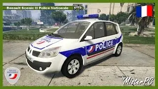 GTA 5 - Renault Scenic II Police Nationale - by MisterPC