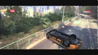 GRID 2: HONG KONG RACE DISASTROUS BARREL ROLL - RaceNet