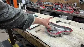 2016-01-28a - 72 Norton - Timing Cover Install