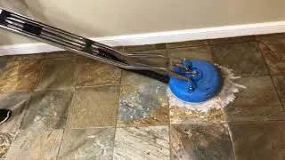 Natural stone- slate - cleaning