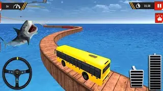 Impossible Bus  Driving  Stunts Games : Bus Games #1 | Ultimate Bus Stunt Game | Android IOS Game