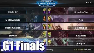 Misfits vs Frank Fang Gaming | Game 1 Finals AlphaDraft Challenger League | MSF vs FFG G1 ADCL