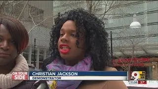 Local die-in demonstration held to protest violence against transgender people