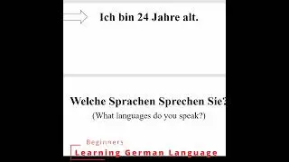 Getting to know someone | Learn German #learngerman #shorts #shortvideo #germany