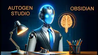 Use AutoGen Studio and add a new skill to store notes in Obsidian