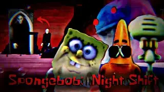 Game SpongeBob Paling Absurd dan Serem! - SpongeBob Night Shift Indonesia