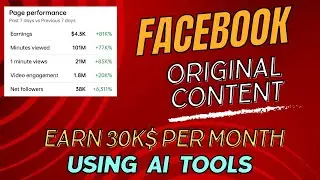 Create Original Content Using Ai (Fact, News, Tech , Informative) - Earn Unlimited.