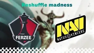 ferzee vs NaVi - Quarterfinals @Map2 | Reshuffle Madness 2018 (28.09.2018)