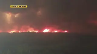 Several wildfires burning in Alberta; evacuation order issued