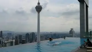 Bird's eye view of Kuala Lumpur (Facing the Straits of Malacca)
