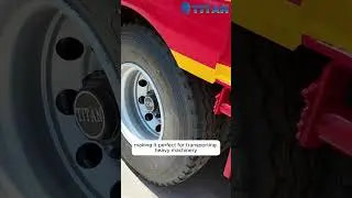 Strong Lowbed Trailer for Mining, Farming & Building! 💪