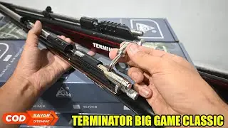 Perbedaan harga dan model senapan angin pcp terminator big game classic (SINGLE SHOOT & MAGAZINE)
