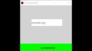 Make your  own screenshot taker with pyQT5
