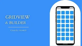 GridView & Builder | Flutter | Flutter Tutorial | Flutter UI | Flutter Widget | Widget | Flutter App