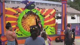 Kids, families celebrate Halloween at Pasadena's Kidspace Children's Museum