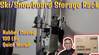 Aking Ace Wall Ski Snowboard Storage Mount