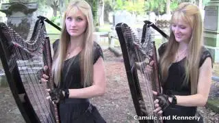 PAINT IT BLACK (The ROLLING STONES) Harp Twins -  Electric Harp Rock