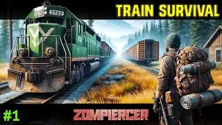Zombie World But My Train My Rules | Zompiercer Gameplay Hindi S2 #1