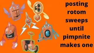 posting rotom sweeps until pimpinite makes one day 2