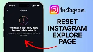 How To Reset Instagram Explore Page