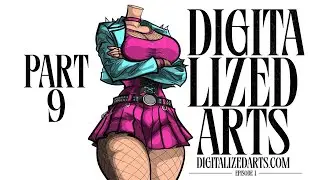 Final Episode | How to Digitalize Android 18 Into Stunning Digital Art | Adobe Illustrator Tutorial
