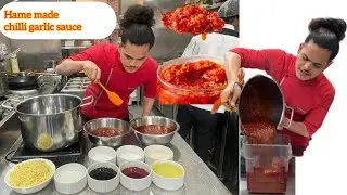 How To Make Chilli Garlic Sauce ? Homemade Chilli Garlic Sauce Recipe?
