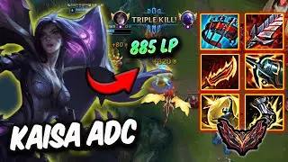 Kaisa vs Smolder ADC ( TripleKill ) Korea Grandmaster 885 LP | Patch 26.1