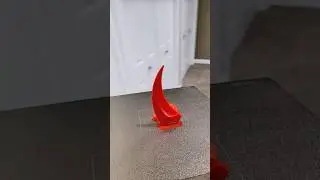 3d printed karambit training knife, designed by Dario