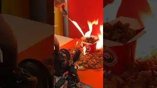 I risked my studio burning down to get this shot for Panda Express #bts #shorts #productphotography