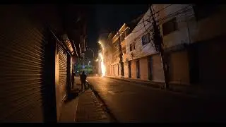 Huge Fire in Thapathali 🚒🔥 | Electric Pole Short Circuit After Monkey Inciden #santoshkunwar
