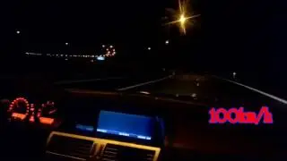 Aggressive driving BMW 760 V12 Prague
