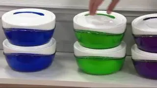 Set of 2 Thermal Hot/Cold Serving Bowls w/Lids on QVC